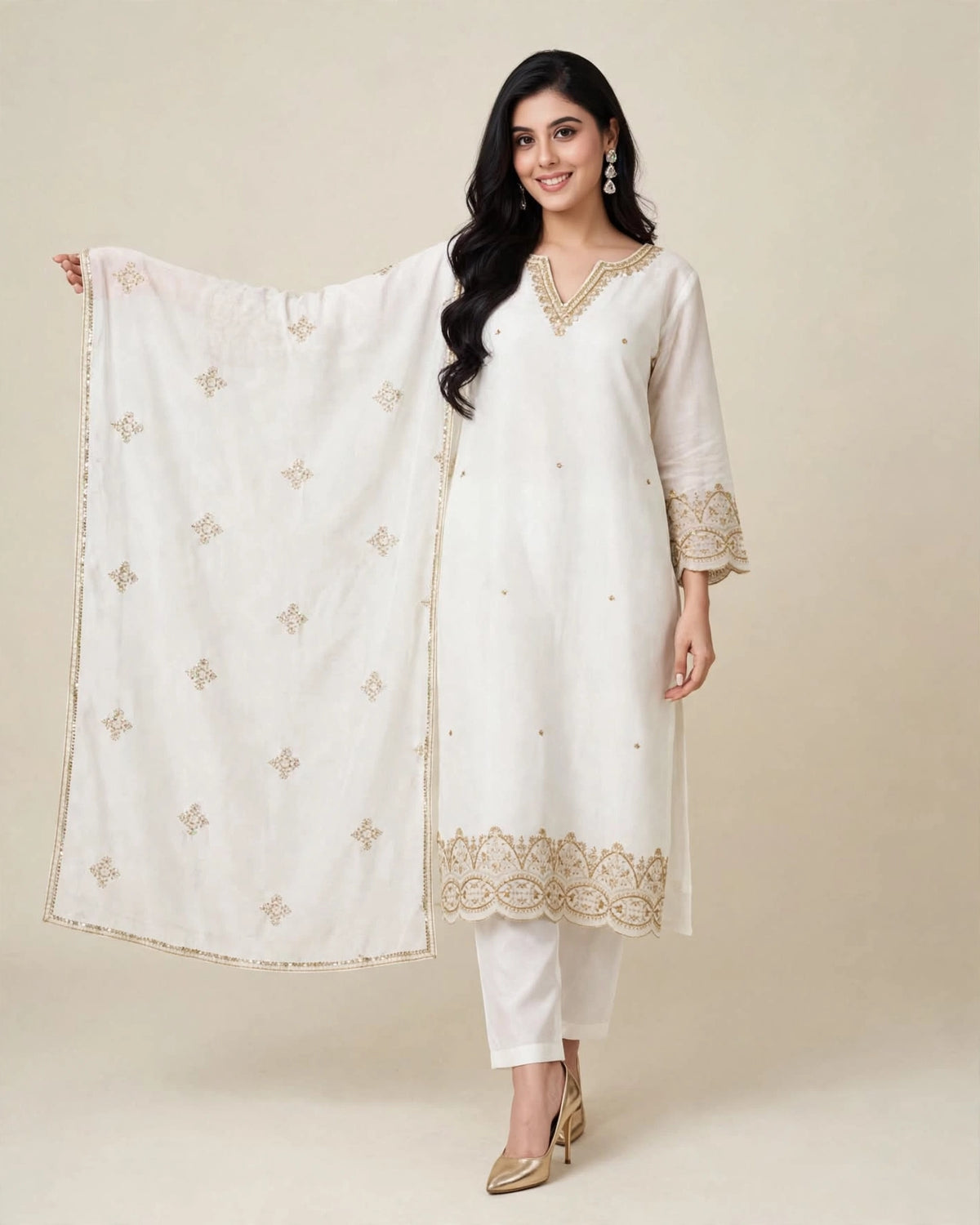 White Handwork