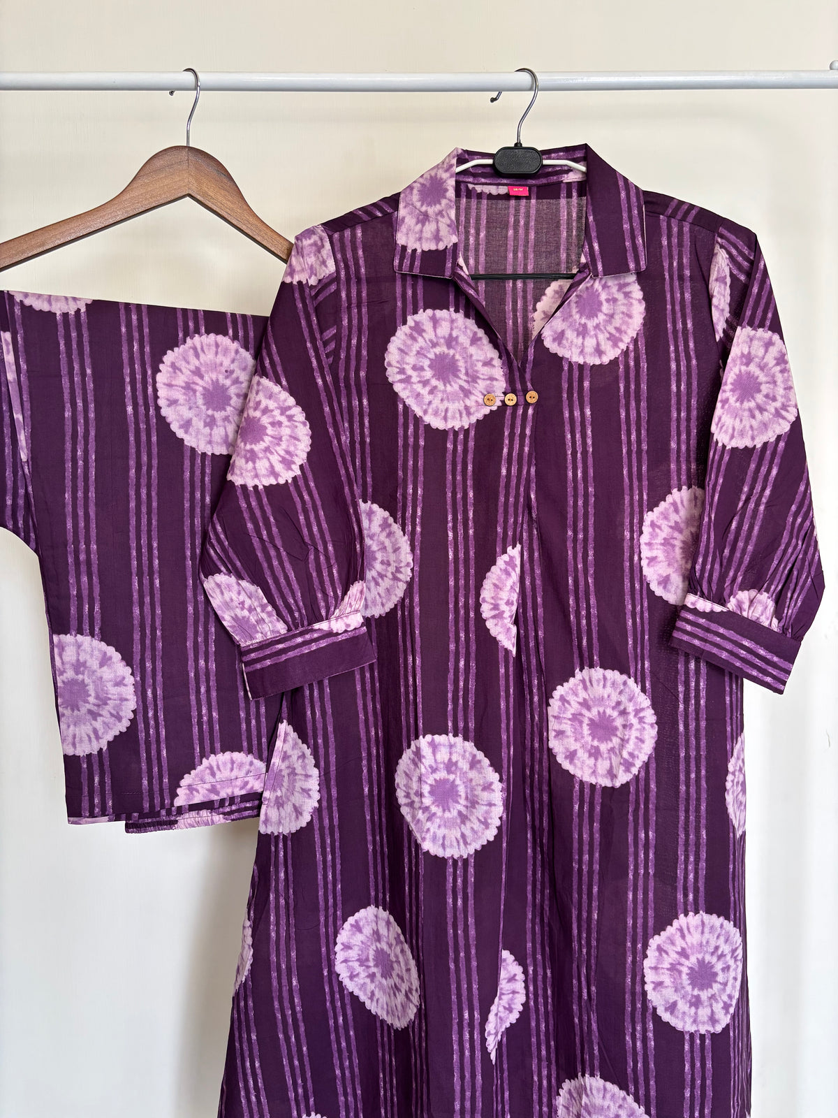 Abstract Printed purple