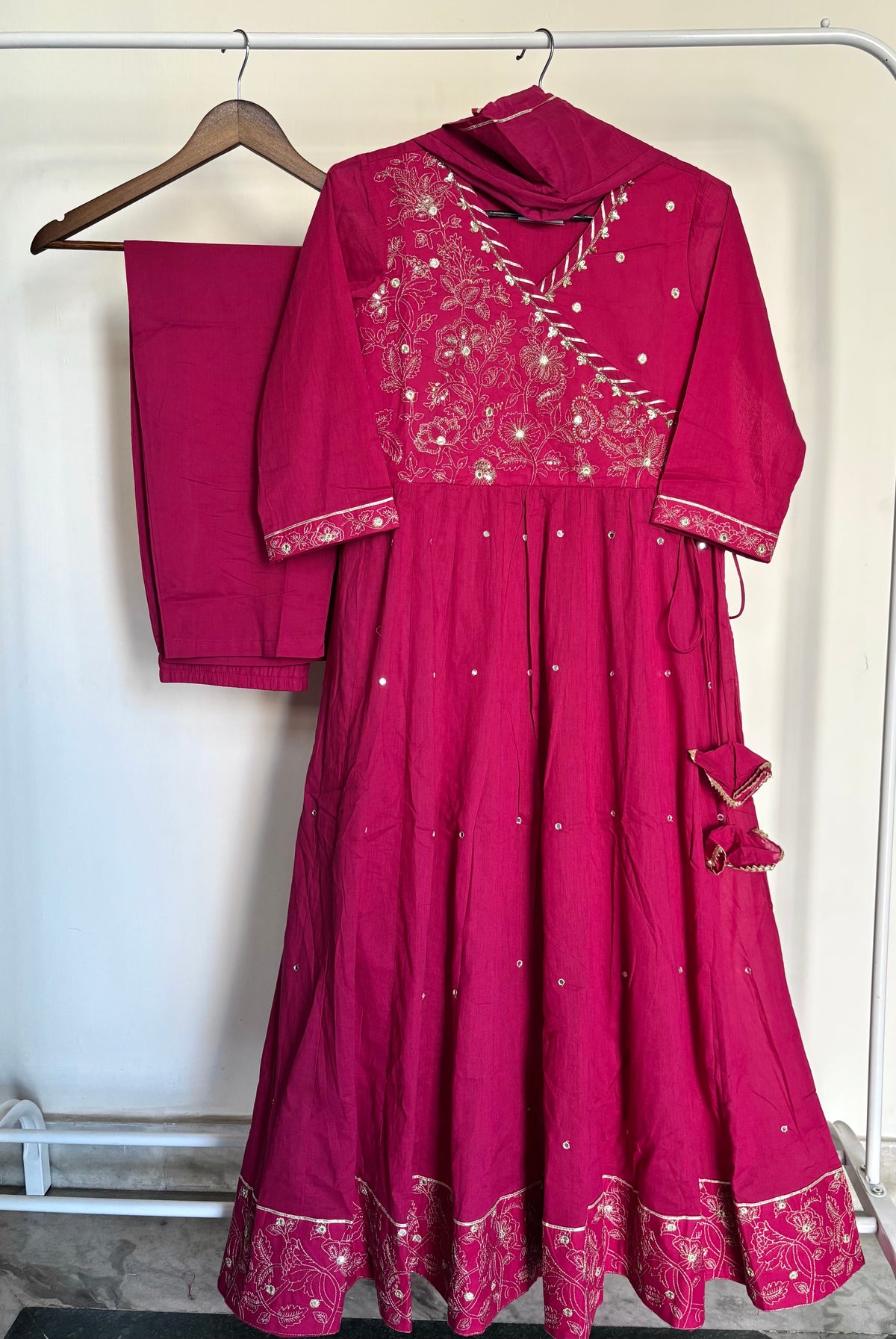 Rani Pink Anarkali