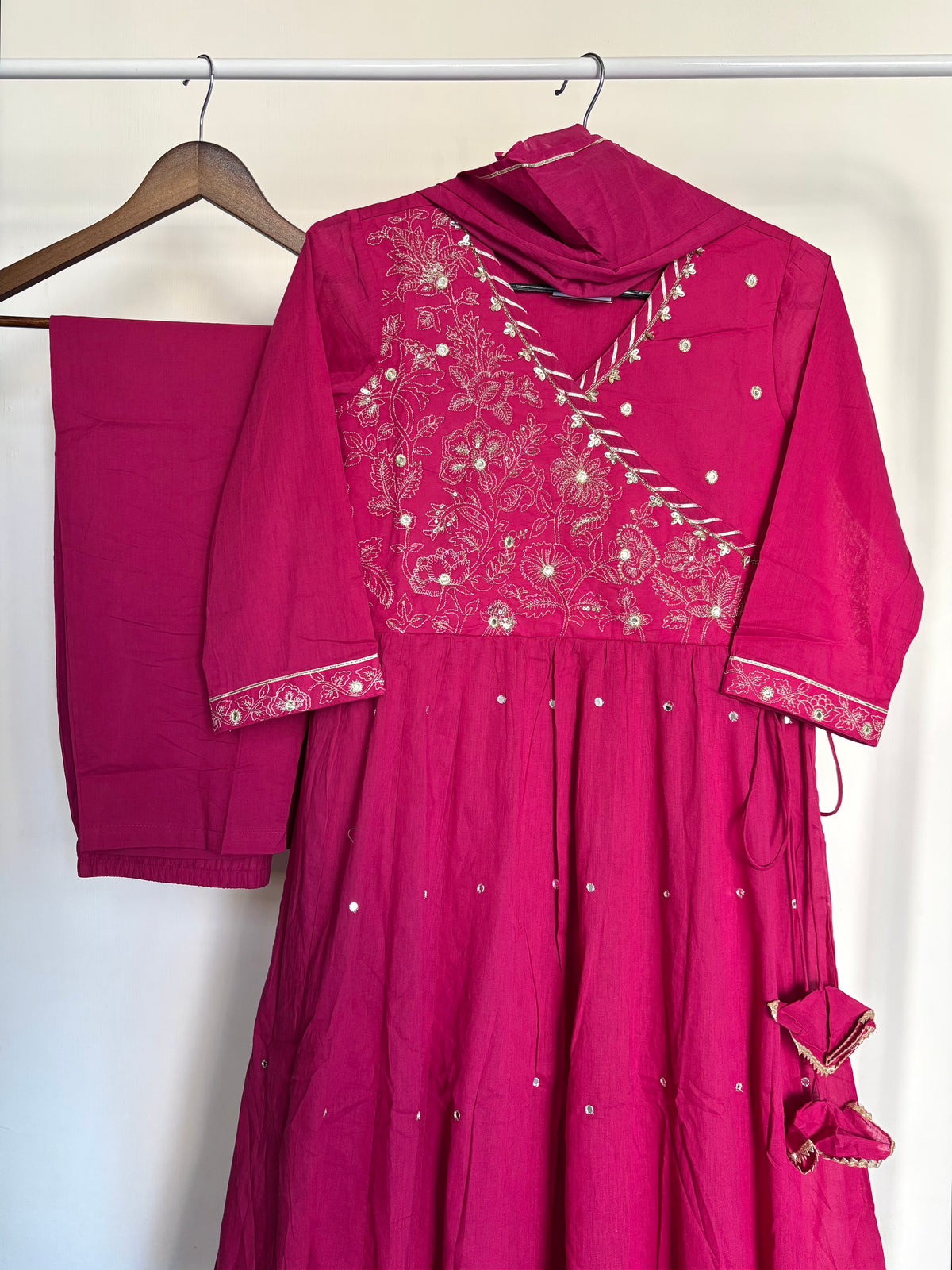 Rani Pink Anarkali